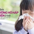 Giúp con tránh viêm đường hô hấp nhiều lần trong năm